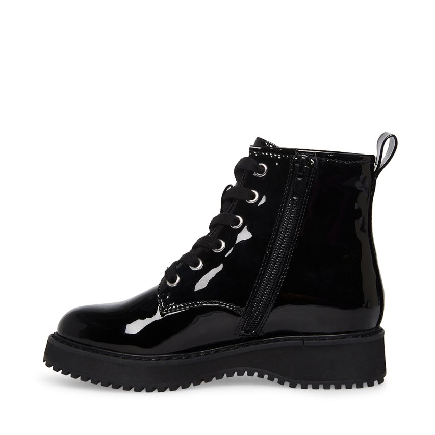 Black Steve Madden Jkudos Kids' Ankle Boots | PH 4519MAF